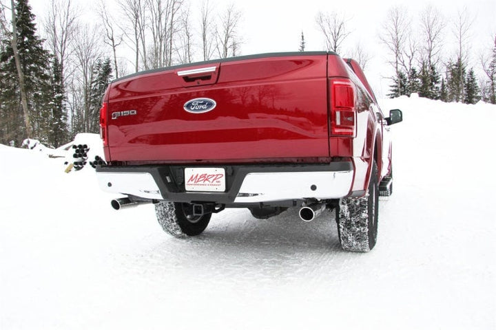 MBRP 2015-2020 Ford F-150 5.0L 3in Cat Back Dual Split Rear Exit AL Exhaust System