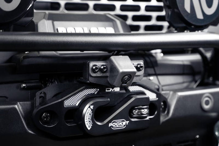 DV8 Offroad 2021-2023 Ford Bronco Front Camera Relocation Bracket