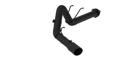 MBRP 17-22 Ford F-250/350/450 6.7L 4in Filter Back Single Tip Black Coated Exhaust