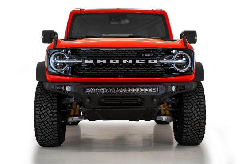 Addictive Desert Designs 2021-2023 Ford Bronco Stealth Fighter Front Bumper w/ Winch Mount