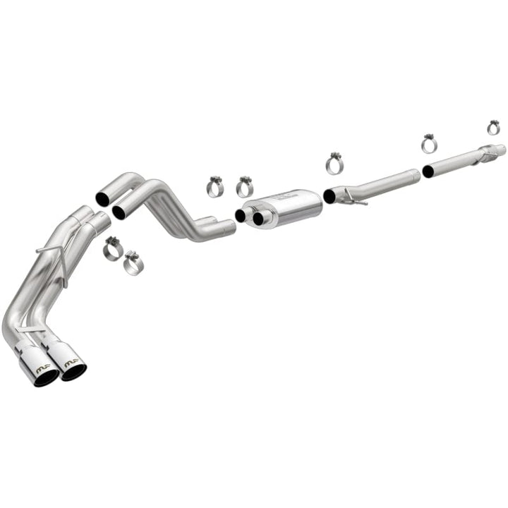 MagnaFlow CatBack 2019-2022 Ford Ranger 2.3L 3in Polished Stainless Exhaust Tips