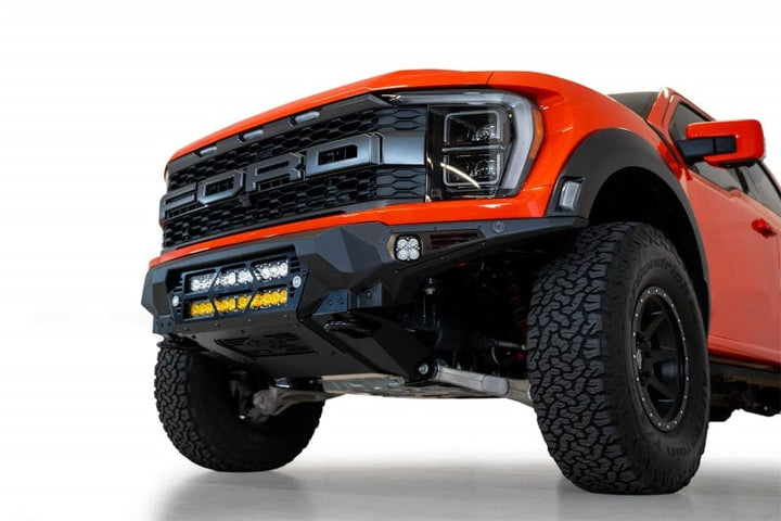 Addictive Desert Designs 2021-2022 Ford Raptor Bomber Front Bumper w/ Dual 20IN LED Mounts