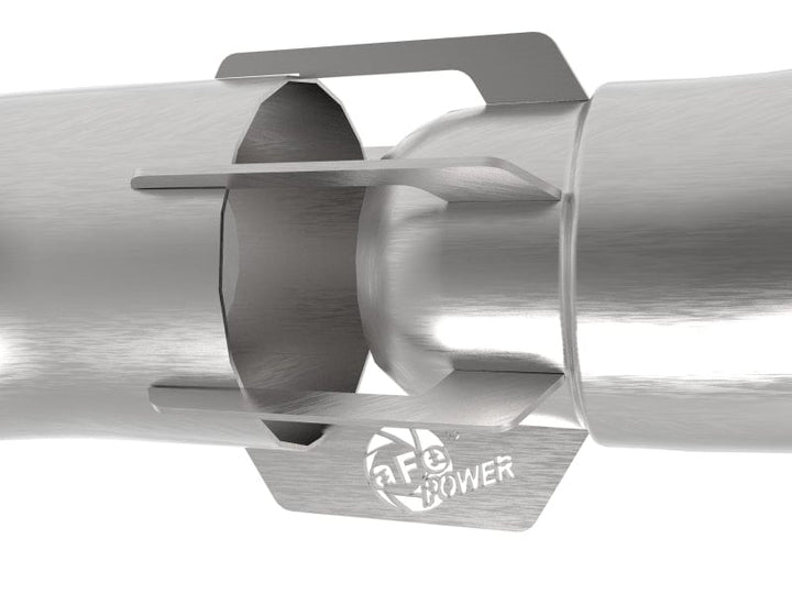 aFe Rebel DPF-Back 409 SS Exhaust System w/Dual Polished Tips 18-20 Ford F-150 V6 3.0L (td)