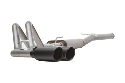 Gibson 15-20 Ford F-150 King Ranch 5.0L 3in/2.5in Cat-Back Dual Sport Exhaust - Black Elite