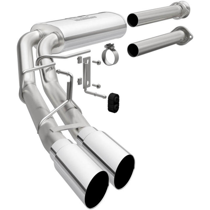 Magnaflow 15-22 Ford F-150 Street Series Cat-Back Performance Exhaust System- Polished Side Exit