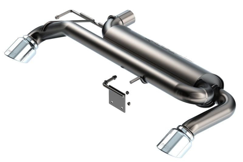 Borla 2021-2023 Ford Bronco 2.3L 4WD Touring Axle Back Exhaust w/ Bright Chrome Tips