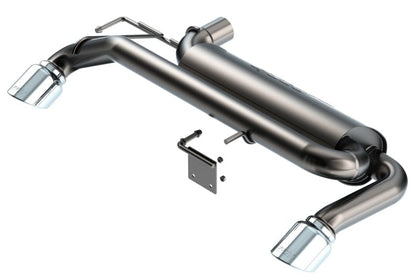 Borla 2021-2023 Ford Bronco 2.3L 4WD Touring Axle Back Exhaust w/ Bright Chrome Tips
