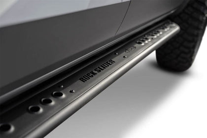 Addictive Desert Designs 2019-2022 Ford Ranger Supercrew Rock Slider Side Steps w/ LED Strip Mount