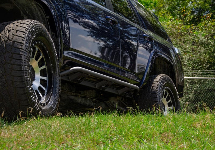 N-Fab Trail Slider Steps 19-22 Ford Ranger Crew Cab All Beds - SRW - Textured Black