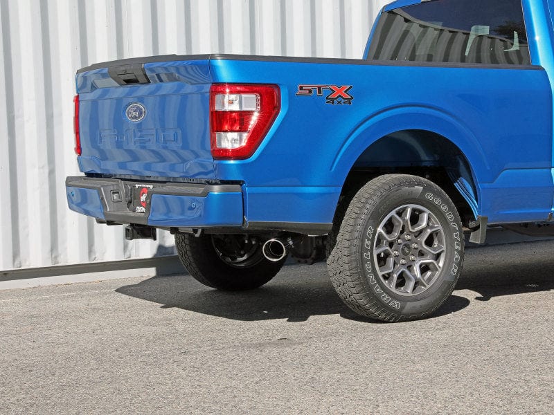 aFe Apollo GT 3in 409 SS Cat-Back Exhaust 2021-2022 Ford F-150 V6 2.7L/3.5L (tt)/V8 5.0L w/ Polished Tips