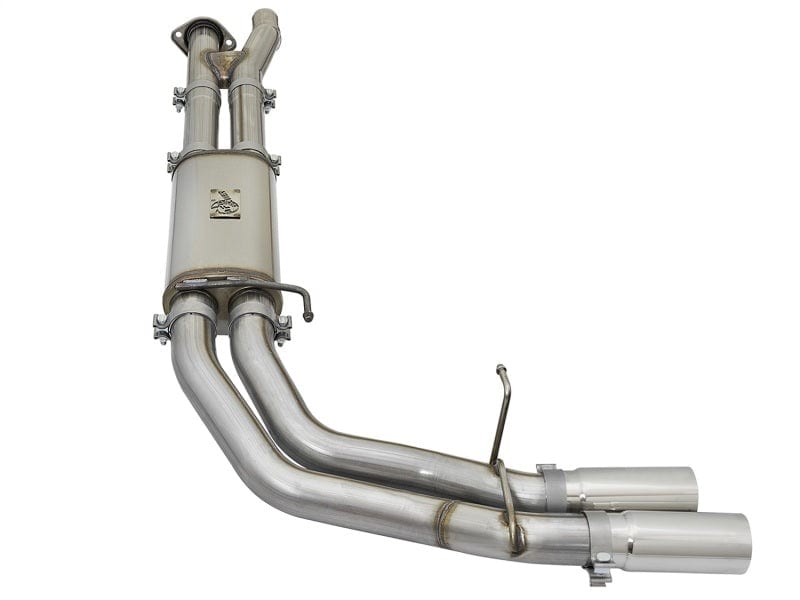 aFe POWER Rebel Series 3in 409 SS Cat Back Exhaust w/ Polished Tips 17-20 Ford F-150 Raptor V6-3.5L