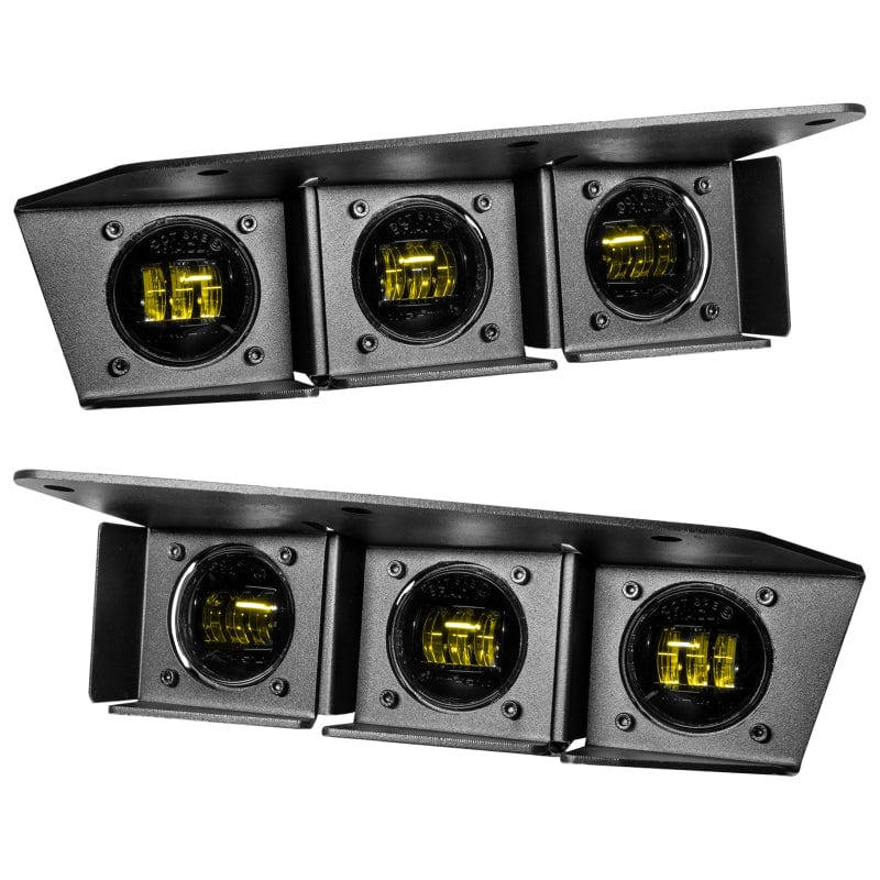 ORACLE Lighting 2021-2023 Ford Bronco Triple LED Fog Light Kit - Yellow