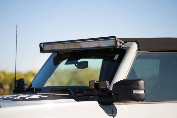 DV8 Offroad 2021-2023 Ford Bronco 52-Inch Straight LED Light Bar Mount