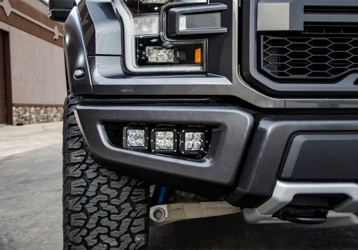 N-Fab LBM Bumper Mounts 2017-2022 Ford Raptor - Tex. Black