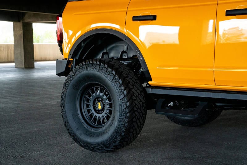 DV8 Offroad 21-22 Ford Bronco Fender Flare Deletes Set of 4 Front & Rear 4 Door Only