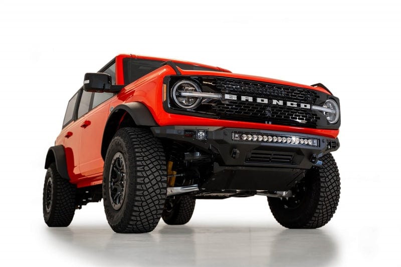 Addictive Desert Designs 2021-2023 Ford Bronco Stealth Fighter Front Bumper Skid Plate Kit