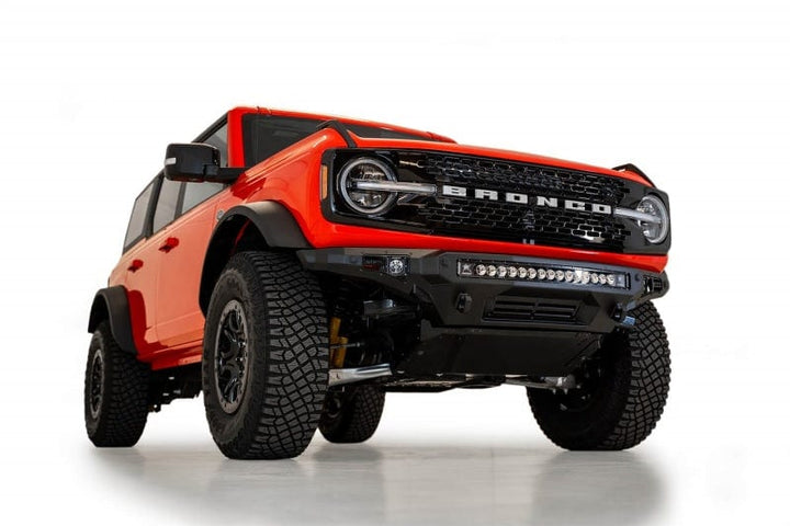 Addictive Desert Designs 2021-2023 Ford Bronco Stealth Fighter Front Bumper Skid Plate Kit