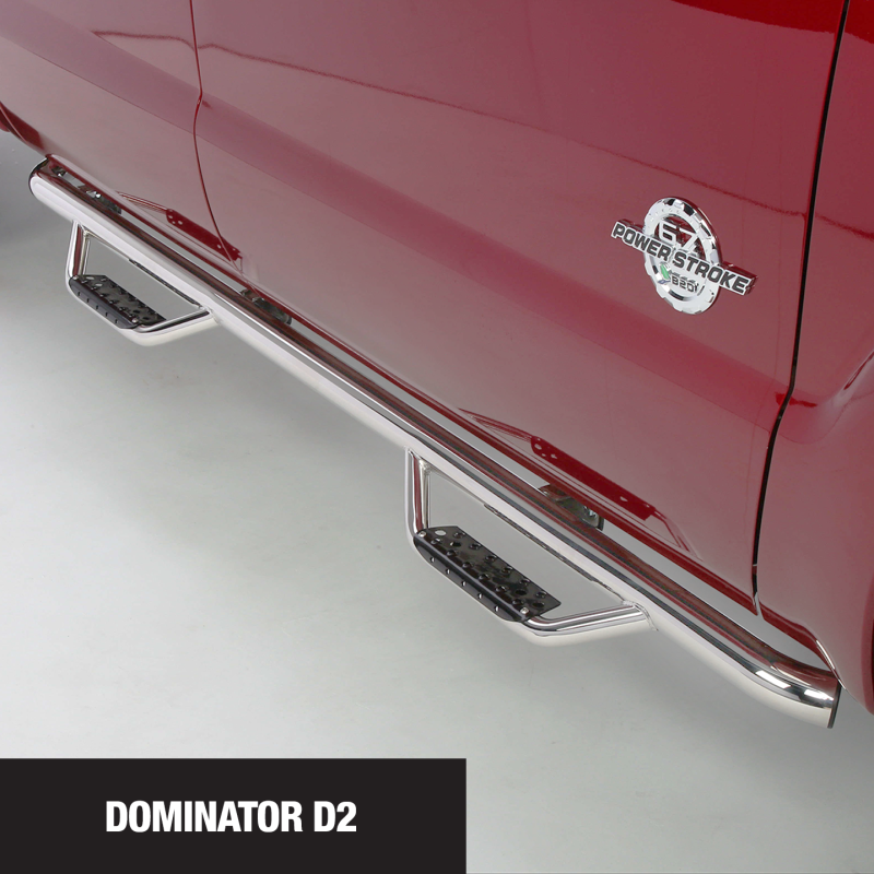 Go Rhino 2015-2023 Ford F-150 Dominator Classic D2 SideSteps - Cab Length - SS