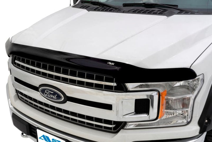 AVS 17-20 Ford F-150 Raptor High Profile Bugflector II Hood Shield - Smoke