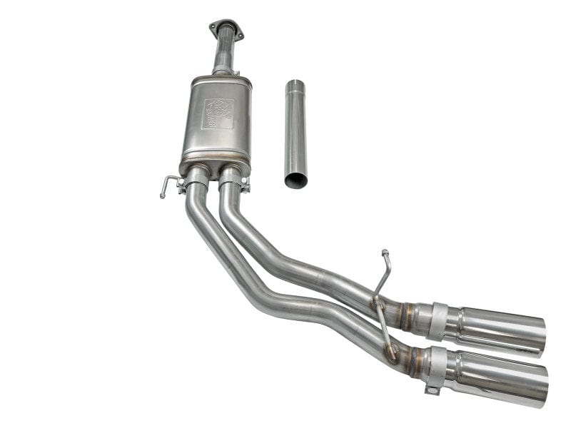 aFe Rebel Exhausts 3in SS Cat-Back 15-20 Ford F-150 EcoBoost V6 2.7/3.5L V8 5.0L w/ Polished Tips