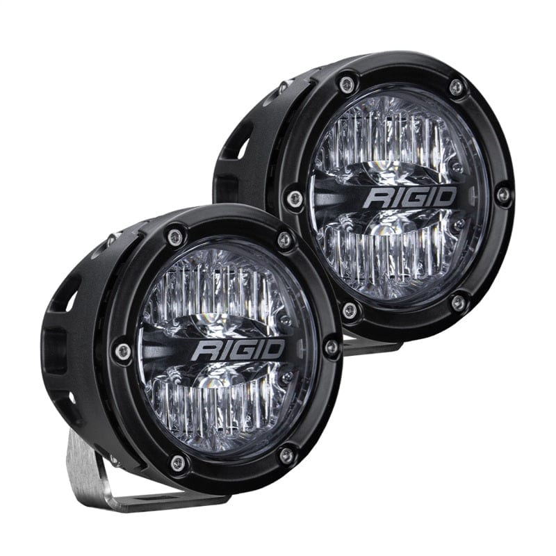 Rigid Industries 2021-2023 Ford Bronco Sport A-Pillar Light Mount Kit (Incl. 4In 360-Series Drive)
