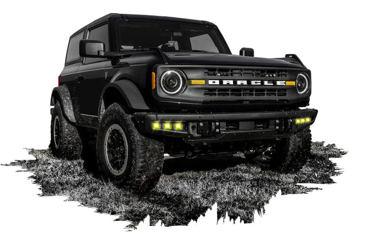 ORACLE Lighting 2021-2023 Ford Bronco Triple LED Fog Light Kit - Yellow