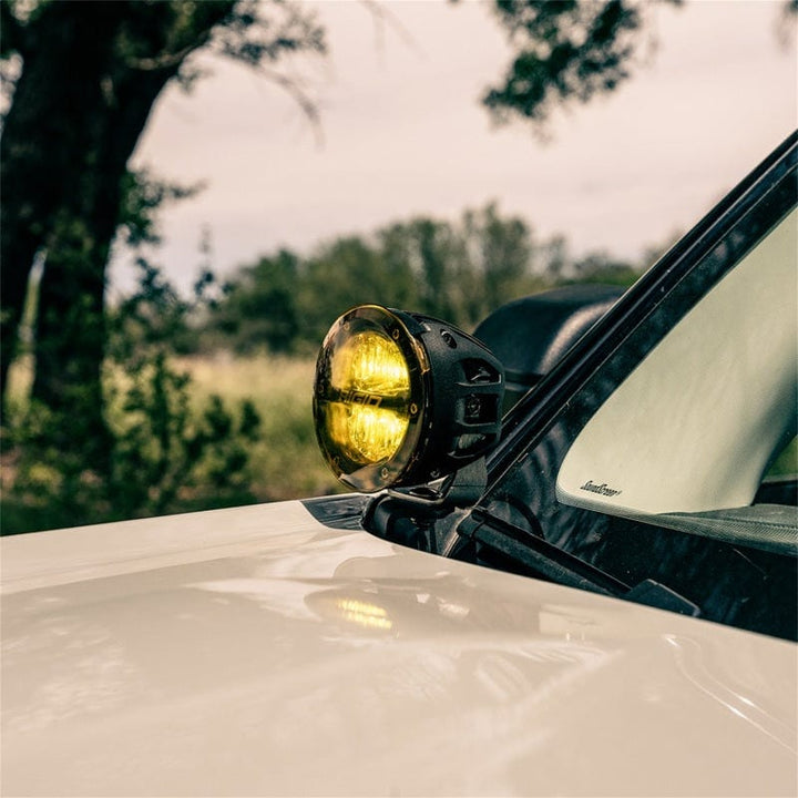 Rigid Industries 2021-2023 Ford Bronco Sport A-Pillar Light Mount Kit (Incl. 4In 360-Series Drive)