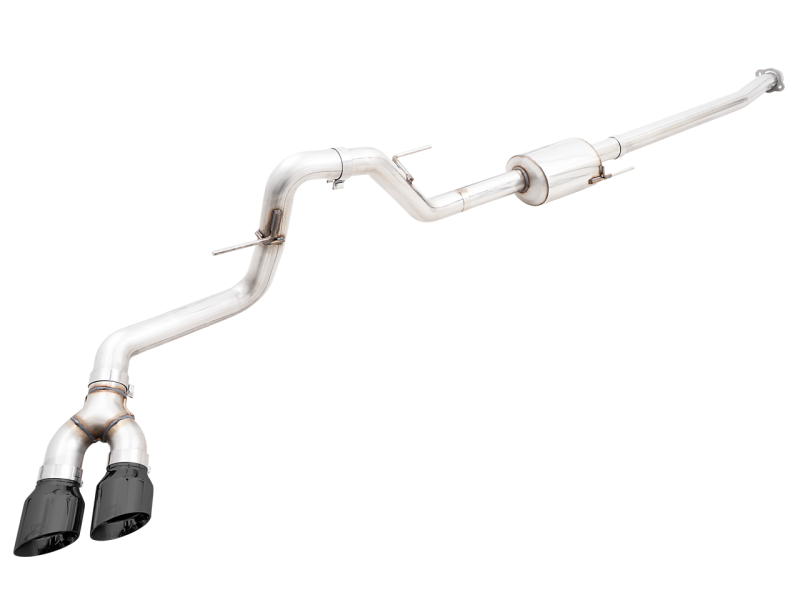 AWE 0FG 21-22 Ford F150 Dual Side Exit Cat-Back Exhaust - 4.5in Diamond Black Tips