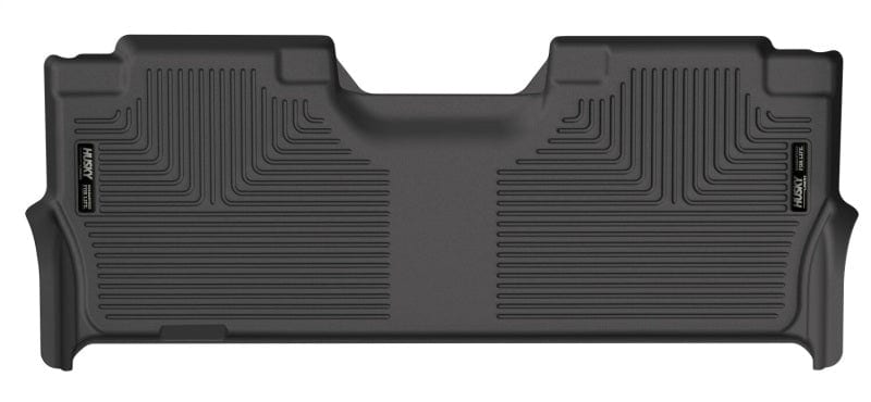 Husky Liners 2017-2022 Ford Super Duty (Crew Cab) WeatherBeater Black Rear Floor Liners