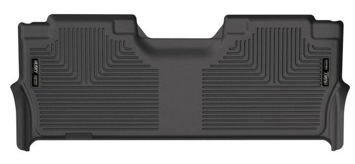 Husky Liners 2017-2022 Ford Super Duty (Crew Cab) WeatherBeater Black Rear Floor Liners