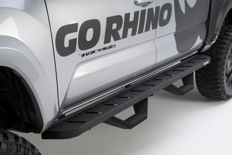Go Rhino 2015-2023 Ford F-150 Raptor RB10 Complete Kit w/RB10 + Brkts + 2 RB10 Drop Steps