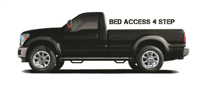 N-Fab Nerf Step 2015-2023 Ford F-150 SuperCrew 5.5ft Bed - Tex. Black - W2W - 3in