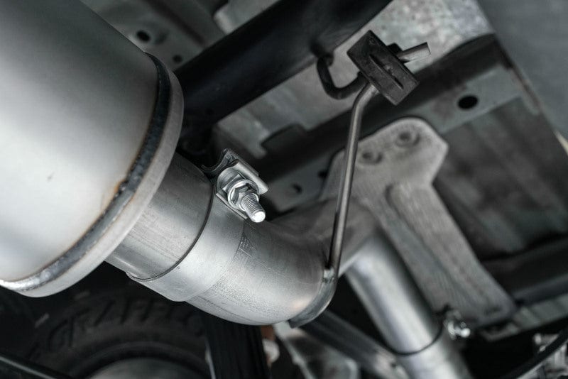 MBRP 2019-2022 Ford Ranger Ecoboost 2.3L 4in OD Tip Single Side Exit 3in T304 Cat Back