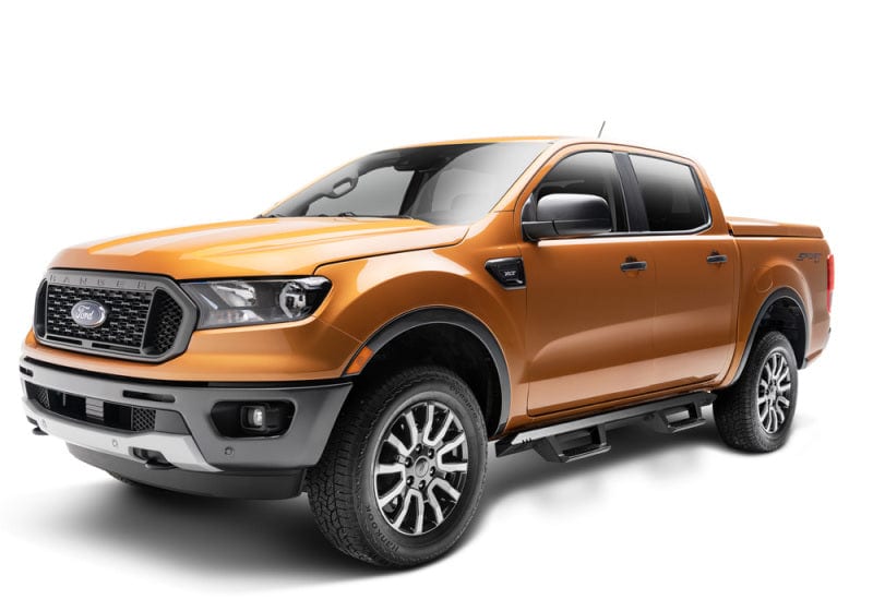 N-Fab EPYX 2019-2022 Ford Ranger Crew Cab - Cab Length - Tex. Black