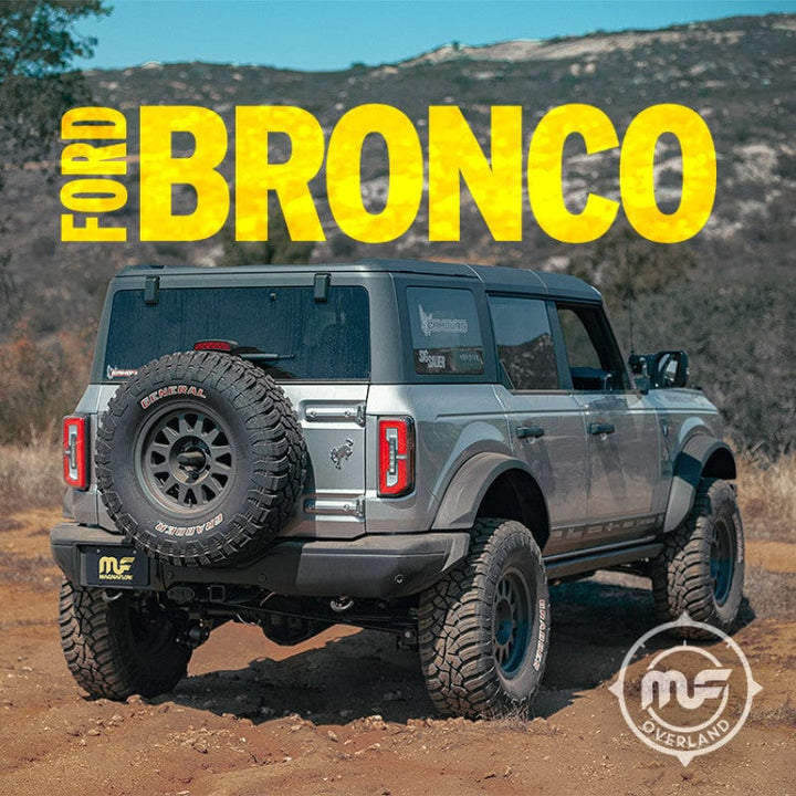 MagnaFlow - Overland Series Exhaust - 2021-2023 Bronco with 2.7L V-6