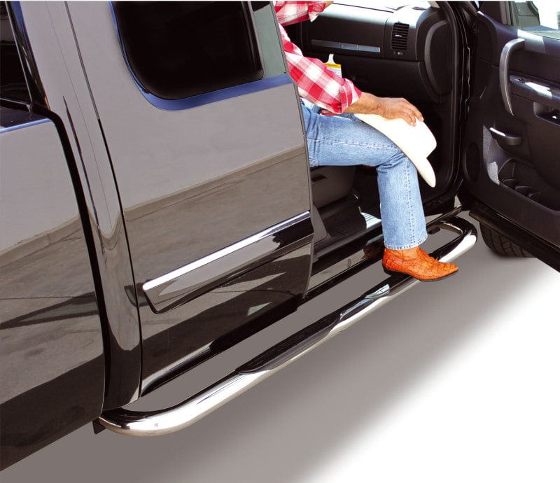 Go Rhino 2015-2023 Ford F-150 4000 Series SideSteps - Cab Length - SS