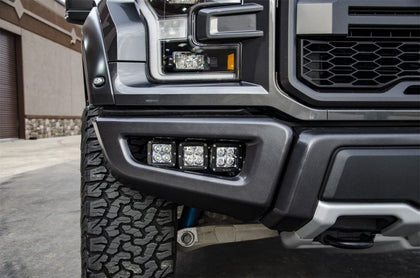 N-Fab LBM Bumper Mounts 2017-2022 Ford Raptor - Tex. Black