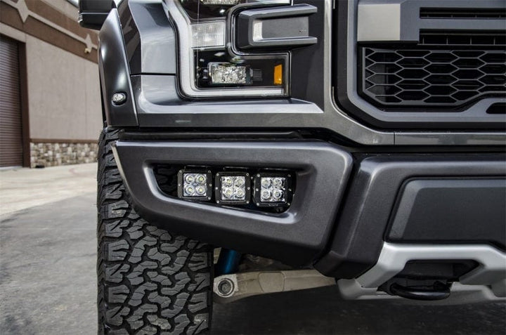 N-Fab LBM Bumper Mounts 2017-2022 Ford Raptor - Tex. Black
