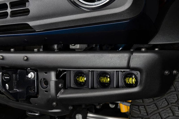 ORACLE Lighting 2021-2023 Ford Bronco Triple LED Fog Light Kit - Yellow
