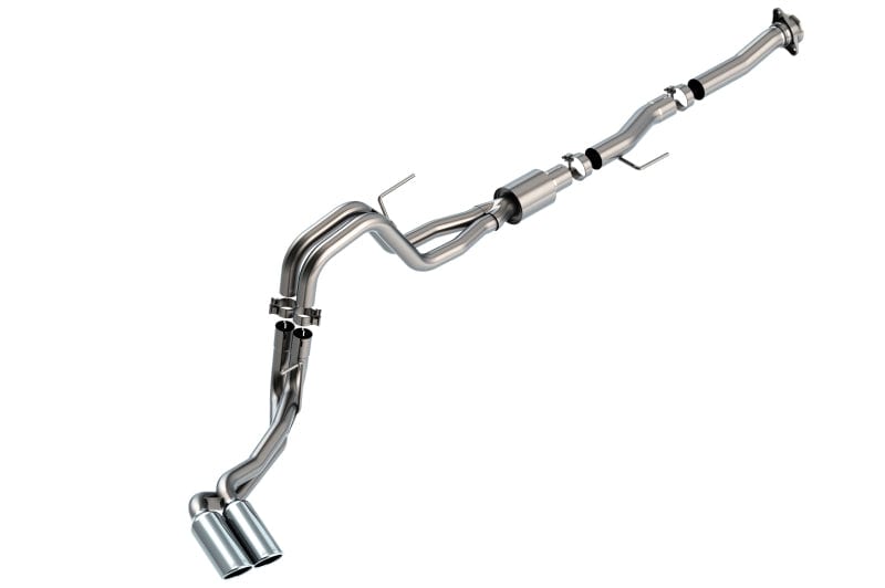 Borla F-150 2021-2022 5.0L 2DR RC SB (122.8 WB) XL, XLT 3/2.25 DSE Cat-Back ATAK Chrome Tips