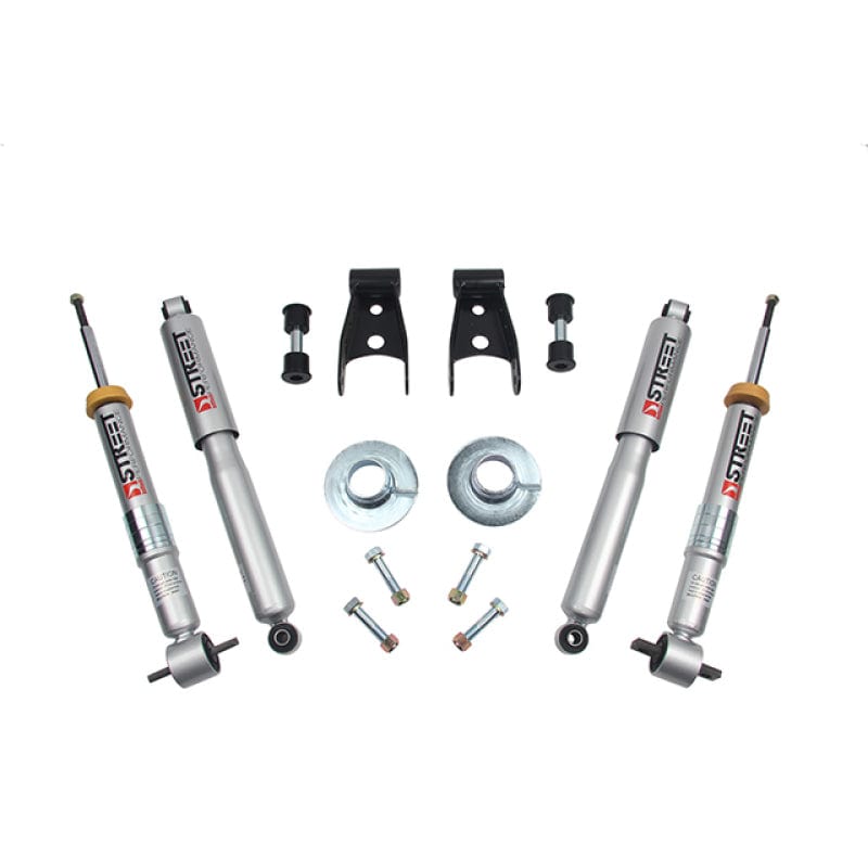 Belltech 15-20 Ford F-150 +1in to -3in Front 2in Rear Lowering Kit