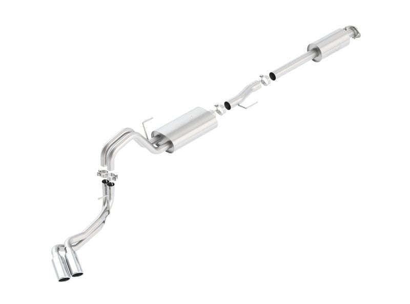 Borla 15-20 Ford F-150 3.5L EcoBoost Ext. Cab Std. Bed Catback Exhaust S-Type Truck Side Exit