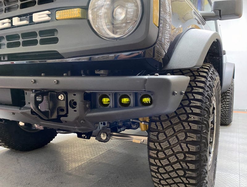 ORACLE Lighting 2021-2023 Ford Bronco Triple LED Fog Light Kit - Yellow