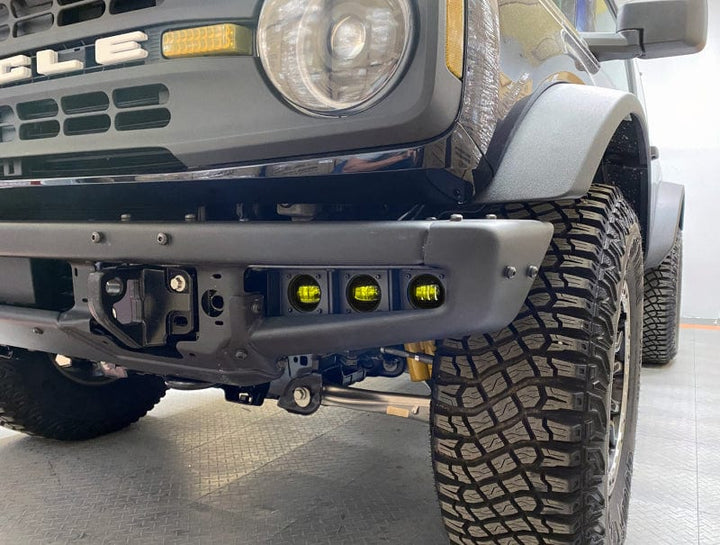 ORACLE Lighting 2021-2023 Ford Bronco Triple LED Fog Light Kit - Yellow