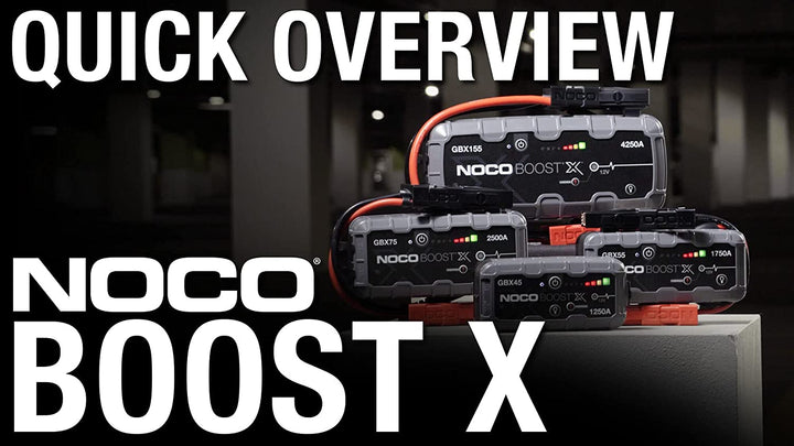 NOCO Boost X GBX155 4250A 12V UltraSafe Portable Lithium Jump Starter, Car Battery Booster Pack, USB-C Powerbank Charger, And Jumper Cables For Up To 10.0-Liter Gas And 8.0-Liter Diesel Engines , Gray