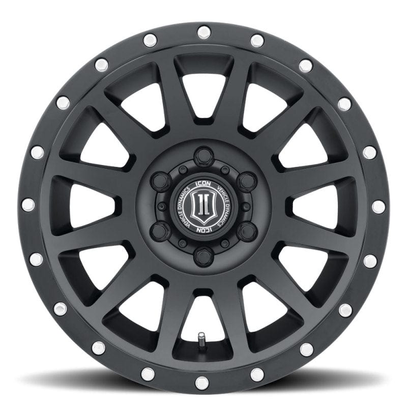 ICON Compression 18x9 6x135 6mm Offset 5.25in BS Satin Black Wheel