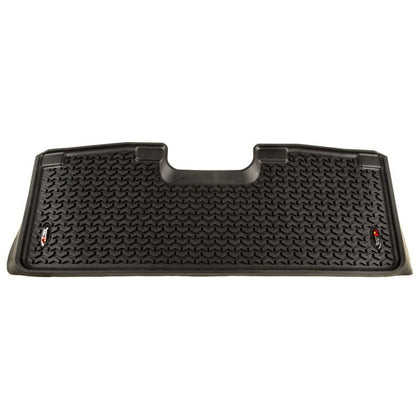 Rugged Ridge Floor Liner Rear Black 2017-2022 Ford F-250  Super Crew