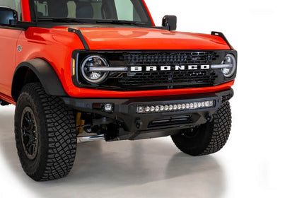Addictive Desert Designs 2021-2023 Ford Bronco Stealth Fighter Front Bumper w/ Winch Mount