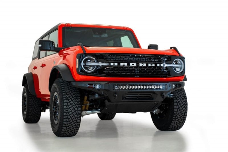 Addictive Desert Designs 2021-2023 Ford Bronco Stealth Fighter Front Bumper w/ Winch Mount