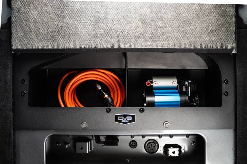 DV8 Offroad - Air Compressor Mount & Storage Box - 2021-2023 Ford Bronco